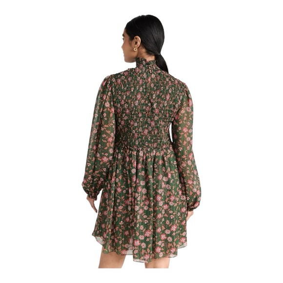 MISA LOS ANGELES | Jessa Dress Evergreen Blooms | size XS - Picture 3 of 16